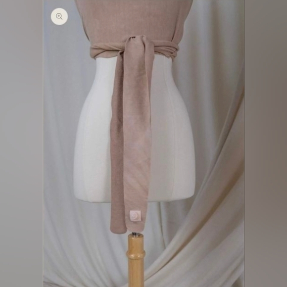 Sinew Moon Easy Wind Convertible Top: Cairo Hemp Bamboo Terry M/L - Picture 3 of 3